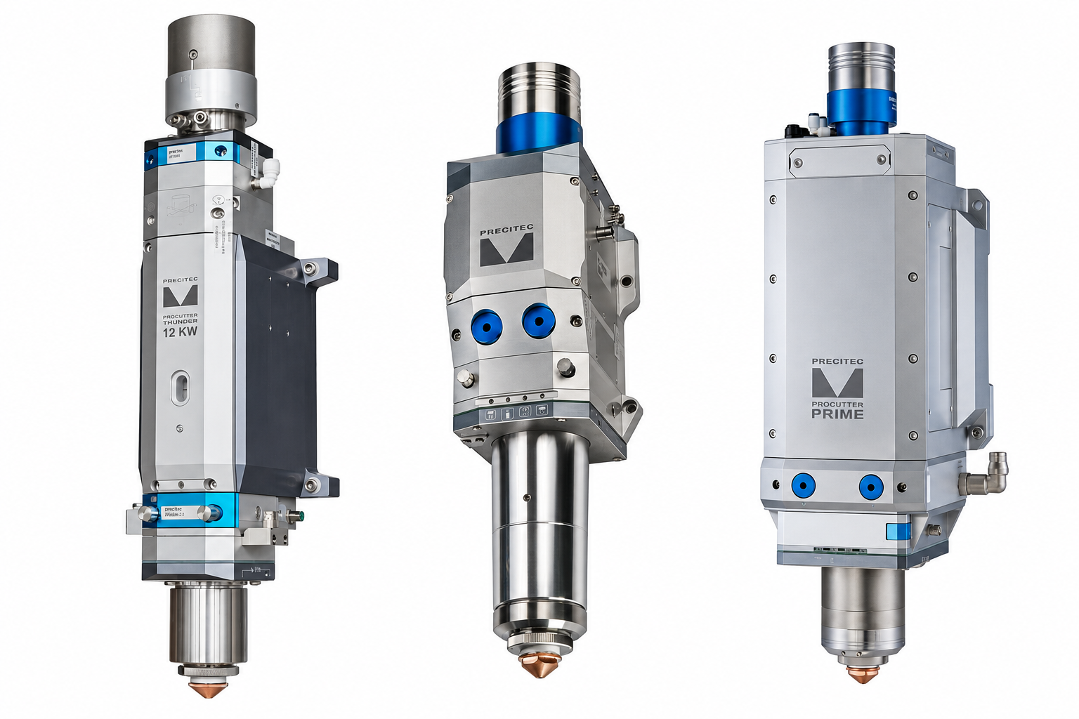 Laser cutting heads from the Nexa brochure